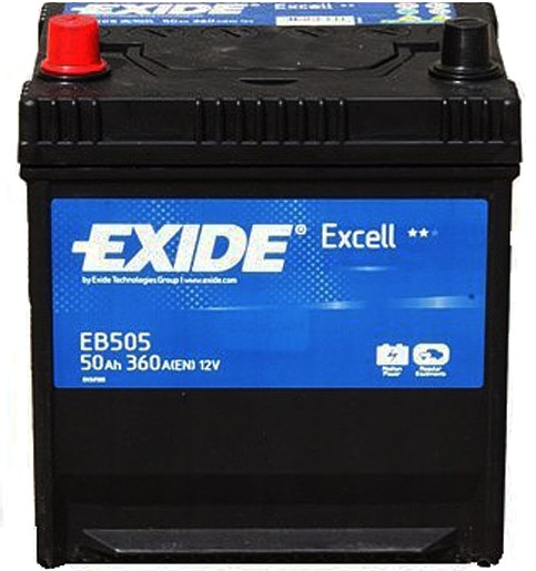 Автомобильный аккумулятор Exide Excell EB505
