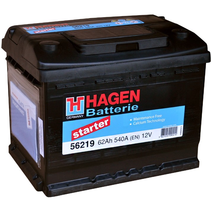 Acumulatoar auto Hagen 56219 Starter