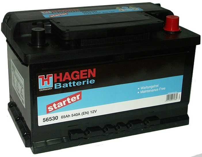 Acumulatoar auto Hagen 56530 Starter