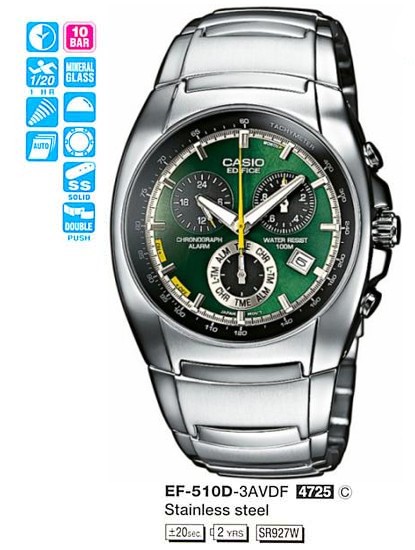 Ceas de mână Casio EF-510D-3A
