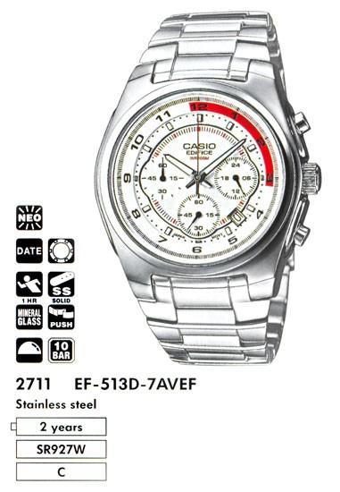 Наручные часы Casio EF-513D-7A