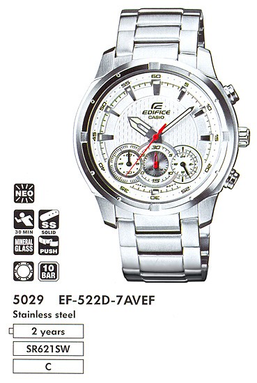 Наручные часы Casio EF-522D-7A