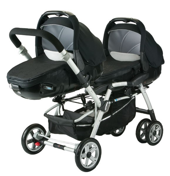 Коляска Jane Twintwo- Silla + Matrix Light Moonlight (5288 J40)