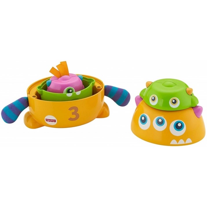 Piramida Fisher Price Fisher Price Monstrii 2in1 (FNV36)