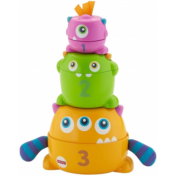 Piramida Fisher Price Fisher Price Monstrii 2in1 (FNV36)