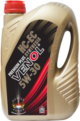 Моторное масло Venol Synthetic Premium Plus Active DPF HC-EC SN CF C3 5W-30 5L