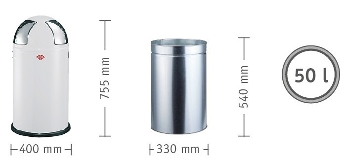 Урна Wesco 175861-03