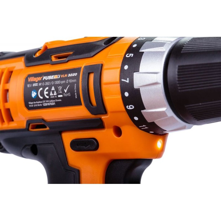 Шуруповерт Villager Fuse VLN 3220-1BCB