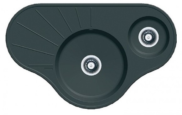 Chiuvetă de bucătărie Fabiano Arc 94x58x15 Anthracite