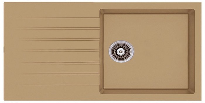 Chiuvetă de bucătărie Fabiano Classic 100x50 Beige