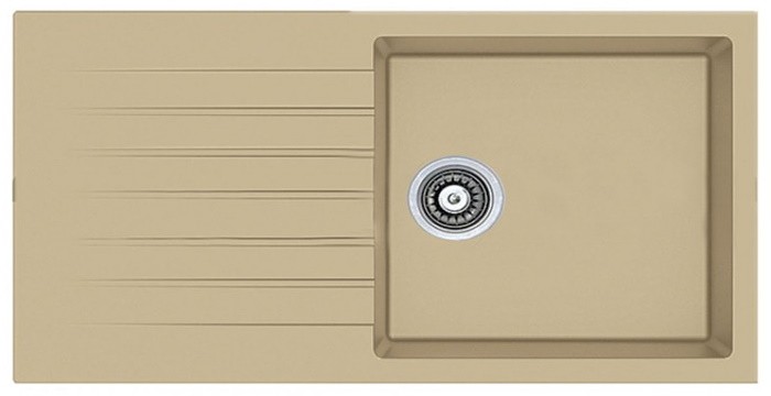 Chiuvetă de bucătărie Fabiano Classic 100x50 Cream