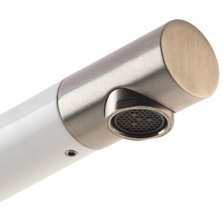 Смеситель для кухни Fabiano FKM 45 SS Alpine White