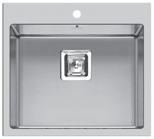 Chiuvetă de bucătărie Fabiano Quadro 56x51 SS Inox