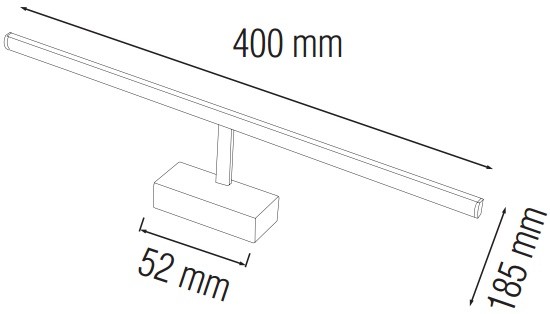 Candelabru de perete Horoz Anka-8 (040014000801)