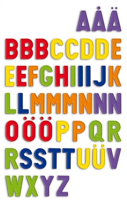 Алфавит Quercetti Magnetic Letters Upper-Case (5461)