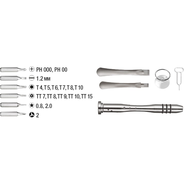 Set șurubelinițe KWB K119490