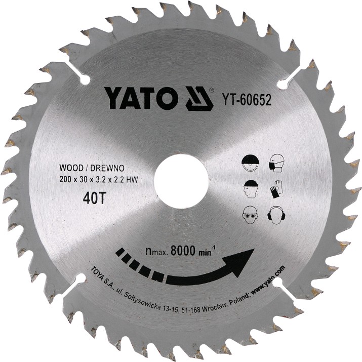 Диск для резки Yato YT-60652