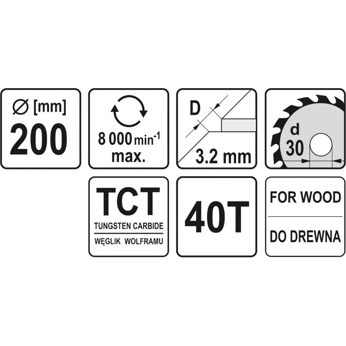 Диск для резки Yato YT-60652