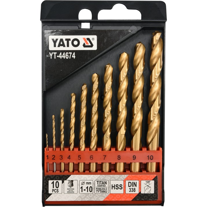 Набор свёрл Yato YT-44674