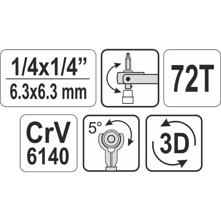 Сlichet Yato YT-03311