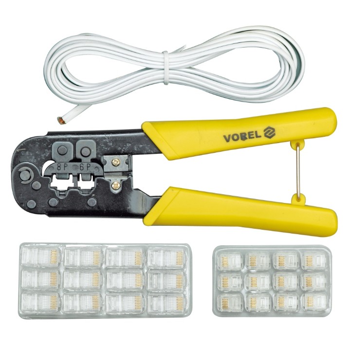 Клещи обжимные Vorel 45503