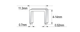 Stapler manual Yato YT-7007