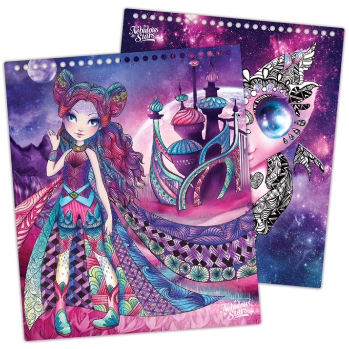 Раскраска для детей Nebulous Stars Creative Sketchbook Nebulia (11101)