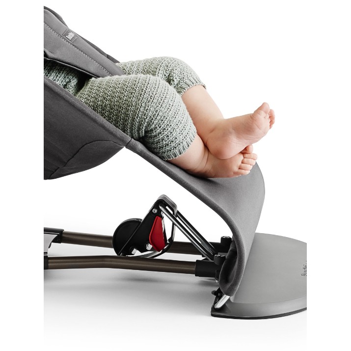 Șezlong pentru bebeluși BabyBjorn Bliss Light Grey (006072A)