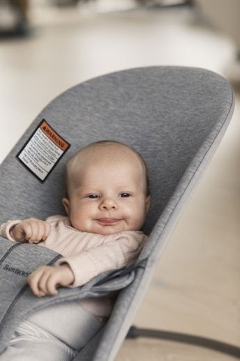 Детский шезлонг BabyBjorn Bliss Light Grey (006072A)