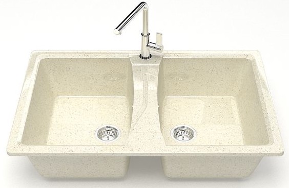 Chiuvetă de bucătărie Marrbaxx Goldy Z026Q2 Beige