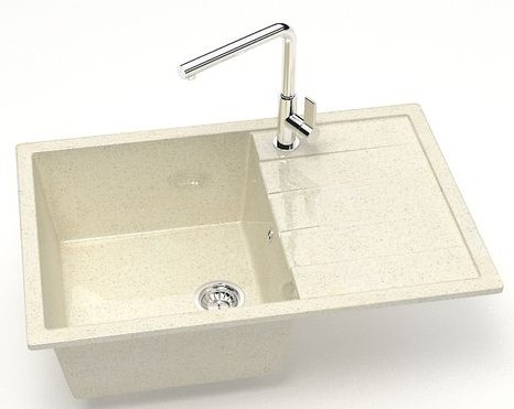Chiuvetă de bucătărie Marrbaxx Joly Z161Q2 Beige