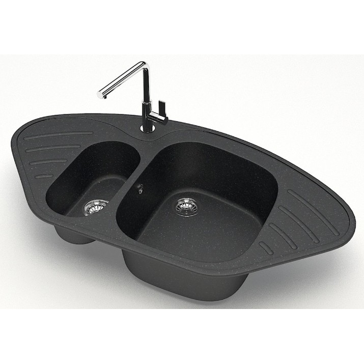 Кухонная мойка Marrbaxx Matte F023Q4 Black