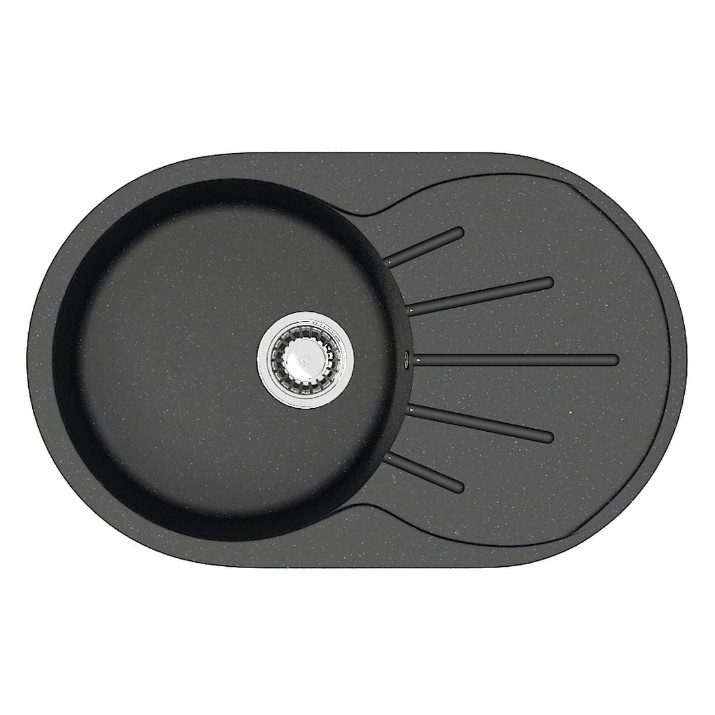 Chiuvetă de bucătărie Marrbaxx Matte F110Q4 Black