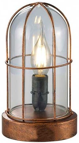 Настольная лампа Trio Birte Copper (503800162)