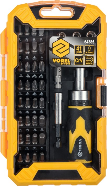 Set capete și biți Vorel 64385