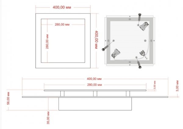 Candelabru de perete Dekora 40700D