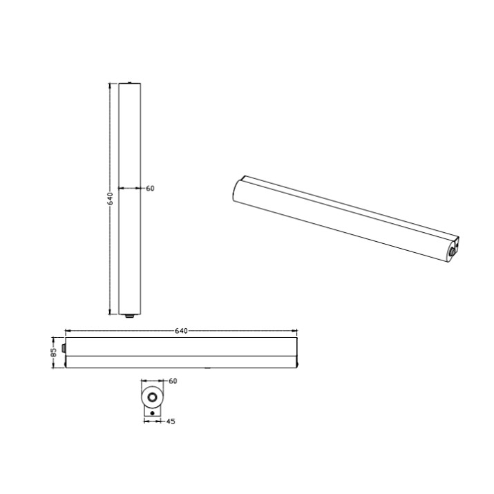 Candelabru de perete Trio Kolian (281570906)
