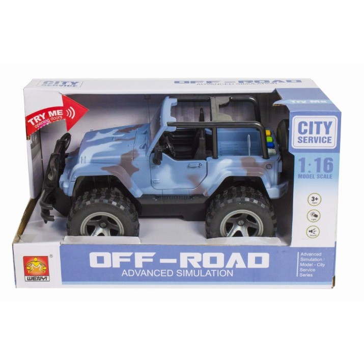 Машина Wenyi 1:16 Jeep (WY391B)