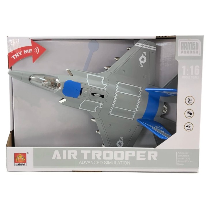 Avion de vânătoare Wenyi 1:20 Jet Fighter (WY770B)