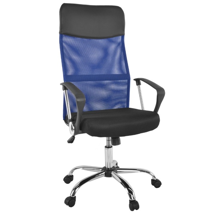 Офисное кресло Deco F-63 Blue