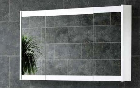 Dulap cu oglindă Martat Teos 80 White (11952)