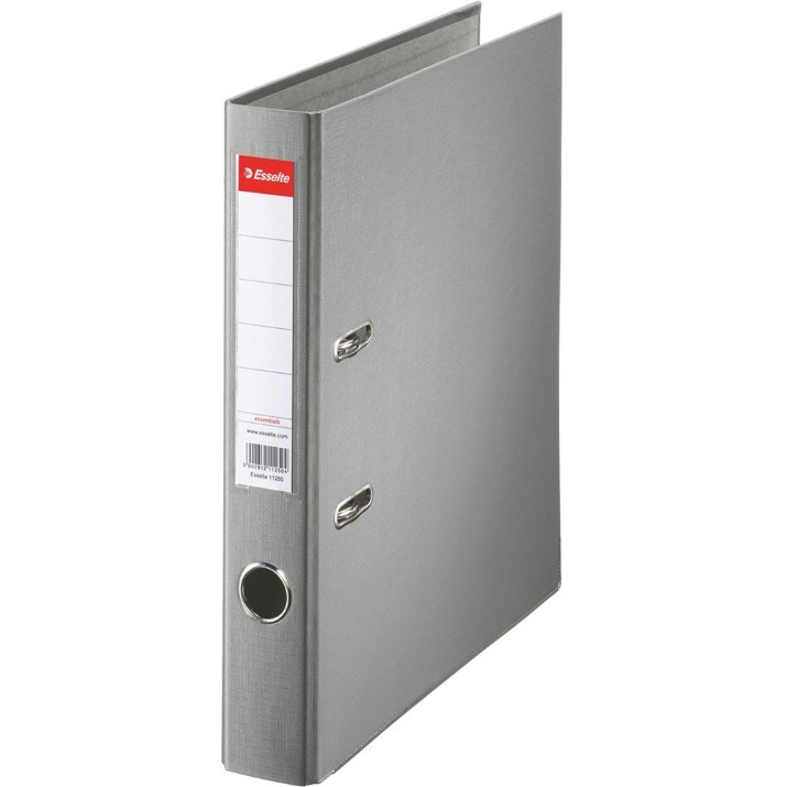 Папка-регистратор Esselte Economy А4/5 PP Gray