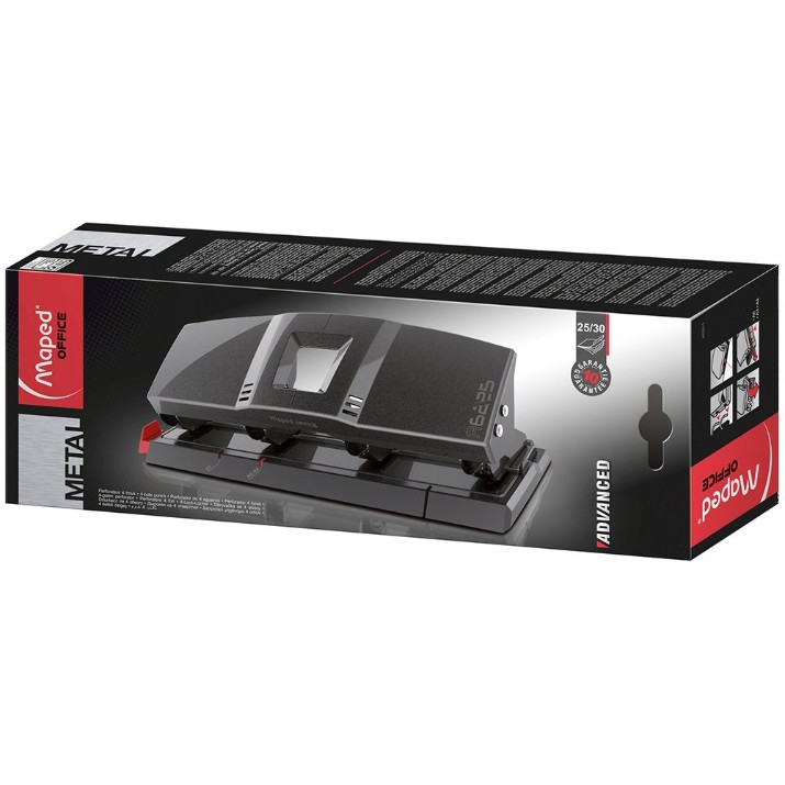 Дырокол Maped Advanced 4 30p Black