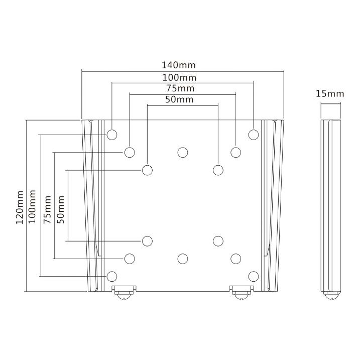 Suport TV Multibrackets M Vesa Wallmount I