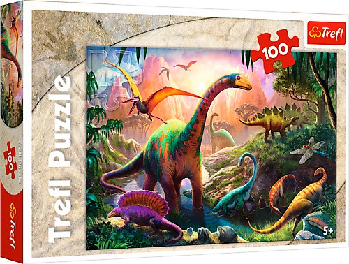 Puzzle Trefl 100 Dinosaurs land (16277)