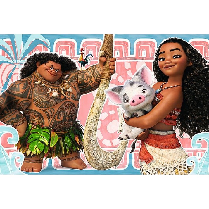 Пазл Trefl 100 Disney Moana vaiana and friends (16298)
