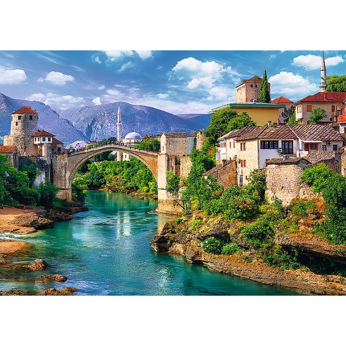Пазл Trefl 500 Old Bridge In Mostar Bosnia And Herzegovina (37333)