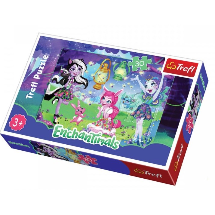 Пазл Trefl 30 The magical world of Enchantimals (18236)