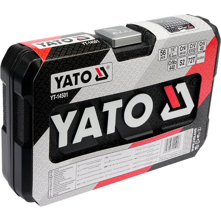Набор головок и бит Yato YT-14501