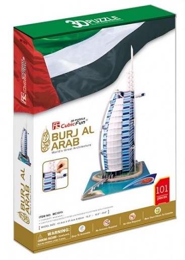 3D-puzzle CubicFun Burj Al Arab (MC101h)